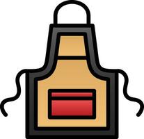 Apron Vector Icon Design