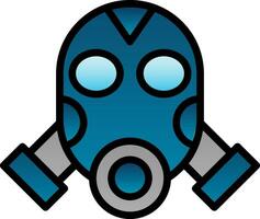 Gas mask Vector Icon Design