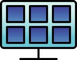 Screen Vector Icon Design
