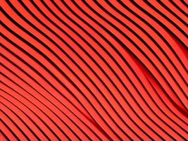 Abstract, beautiful 3d wave red gradient background, AI generated photo