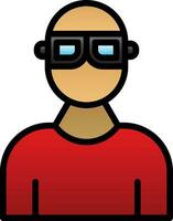 Ar glasses Vector Icon Design