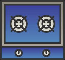 Stove Vector Icon Design