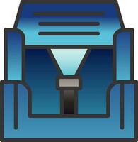 Car seat Vector Icon Design