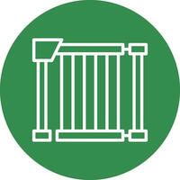 Gate Vector Icon Design