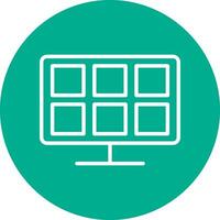 Screen Vector Icon Design