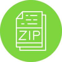 Zip Vector Icon Design