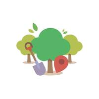 árbol planta gratis vector clipart