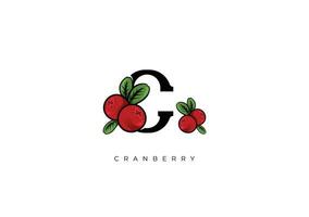 FRUIT VECTOR - CRANBERRY