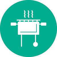 Grill Vector Icon Design