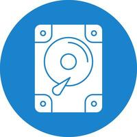 Hard disk drive Vector Icon Design