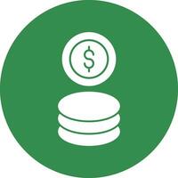 Coin Vector Icon Design