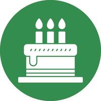 Cake Vector Icon Design