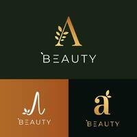 minimalist luxury logo vector