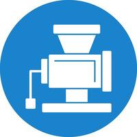 Meat grinder Vector Icon Design