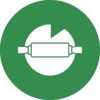 Rolling pin Vector Icon Design