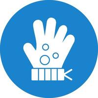 Glove Vector Icon Design