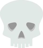 Skull icon vector illustration for happy Halloween event celebration. Skull icon that can be used as symbol, sign or decoration. Skull icon graphic resource for Halloween theme vector design