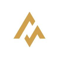 AZ modern luxury monogram logo design Pro Vector