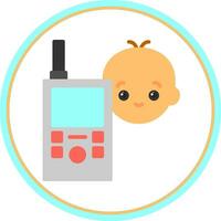 Baby monitor Vector Icon Design