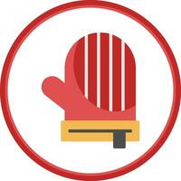 Oven mitts Vector Icon Design