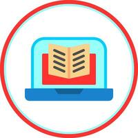 Digital book Vector Icon Design