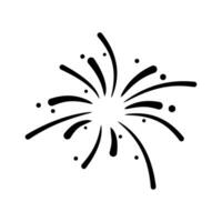 Fireworks New Year Vector Element , party and Festival