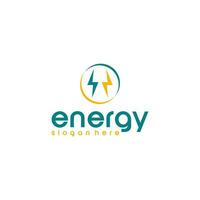 energía logo gratis vector elemento