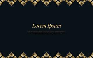 Gold and Black Ace of Spades Pattern on Geometric Mosaic Abstract Background Luxury Ornament Style. vector