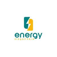 Energy Logo Free Vector Element