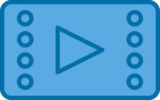 Video player Vector Icon Design