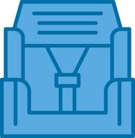 Car seat Vector Icon Design