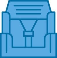 Car seat Vector Icon Design