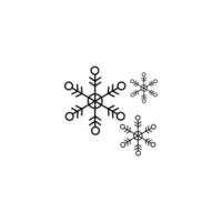 Snowflake Icon Free Vector