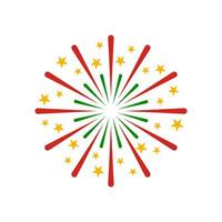 Fireworks New Year Vector Element , party and Festival