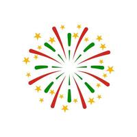 Fireworks New Year Vector Element , party and Festival