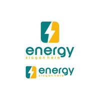 energía logo gratis vector elemento