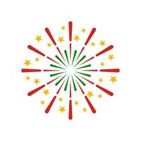 Fireworks New Year Vector Element , party and Festival