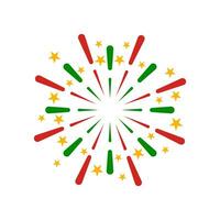 Fireworks New Year Vector Element , party and Festival