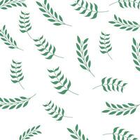 Leaves Pattern Background Pro Element vector