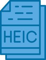 Heic Vector Icon Design