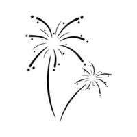 Fireworks New Year Vector Element , party and Festival