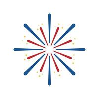 Fireworks New Year Vector Element , party and Festival