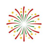 Fireworks New Year Vector Element , party and Festival