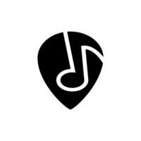Music Logo Element Vector , Template Graphic , Sound and Melody