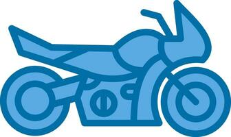 Motorbike Vector Icon Design