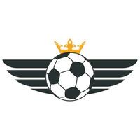 Football championship logo illustration vector