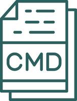 Cmd Vector Icon Design