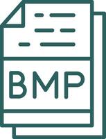 Bmp File Format Vector Icon Design