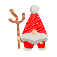 christmas gnome decoration, png