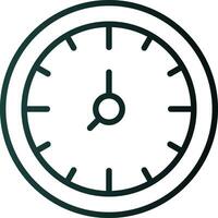 Clock Vector Icon Design